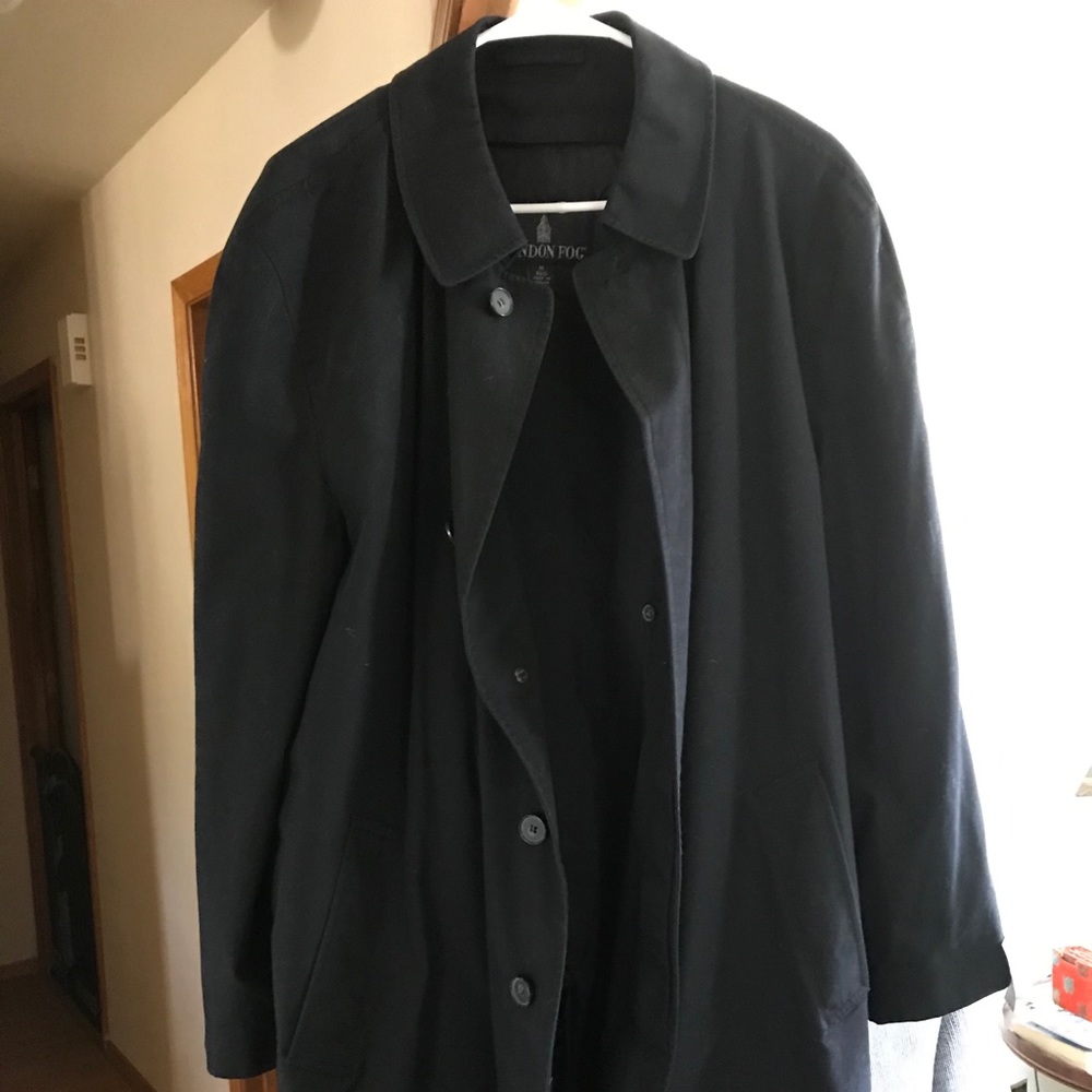 Men’s London Fog Rain Coat Perfect Condition